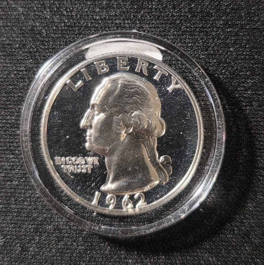 Silver Proof 1962 Quarter